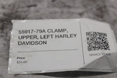 55917-79A CLAMP, UPPER, LEFT HARLEY DAVIDSON