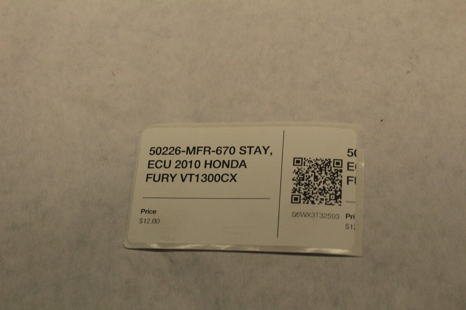 50226-MFR-670 STAY, ECU 2010 HONDA FURY VT1300CX