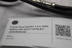 Front Dual Brake Line ABS 40612-09 2013 HARLEY -DAVIDSON