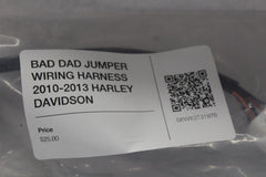 BAD DAD JUMPER WIRING HARNESS 2010-2013 HARLEY DAVIDSON