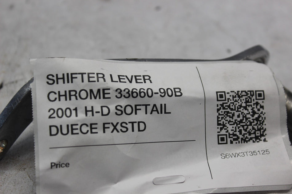 SHIFTER LEVER CHROME 33660-90B 2001 H-D SOFTAIL DUECE FXSTD