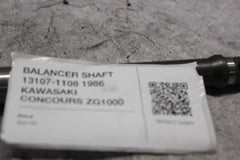 BALANCER SHAFT 13107-1108 1986 KAWASAKI CONCOURS ZG1000