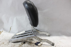 AFTERMARKET SISSY BAR W/ LUGGAGE RACK CHROME 2000 H-D ELECTRAGLIDE FLHT
