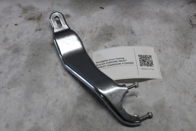 Roadglide Inner Fairing Bracket CHROME RIGHT HARLEY DAVIDSON 47200262