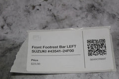 Front Footrest Bar LEFT SUZUKI #43541-24F00