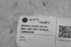 BRAKE LEVER 53170-MEL-006 2007 HONDA CBR600RR