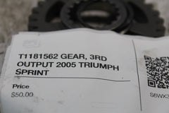 T1181562 GEAR, 3RD OUTPUT 2005 TRIUMPH SPRINT