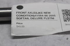 FRONT AXLE 41584-86 2005 SOFTAIL DELUXE FLSTNI