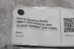 Clutch Bearing 09263-35017 (35x40x35.8) 2001 SUZUKI BANDIT GSF1200S