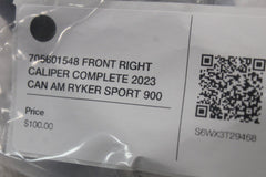 705601548 FRONT RIGHT CALIPER COMPLETE 2023 CAN AM RYKER SPORT 900 ACE