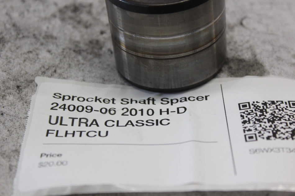 Sprocket Shaft Spacer 24009-06 2010 H-D ULTRA CLASSIC FLHTCU