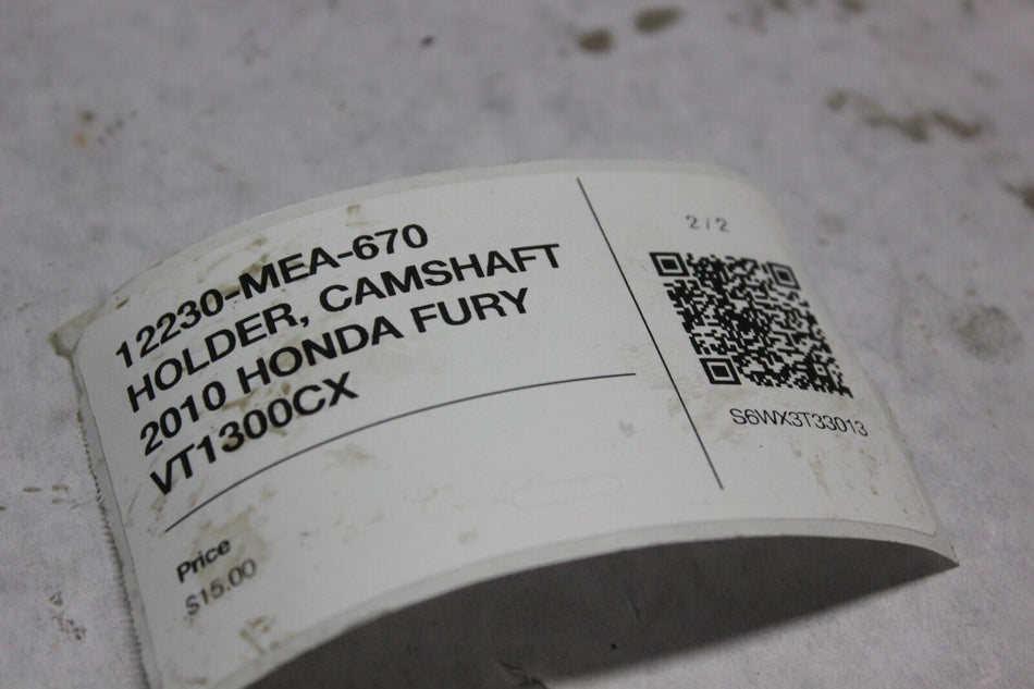 12230-MEA-670 HOLDER, CAMSHAFT 2010 HONDA FURY VT1300CX