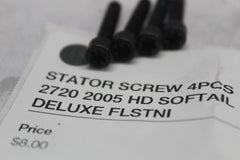 STATOR SCREW 4PCS 2720 2005 HD SOFTAIL DELUXE FLSTNI