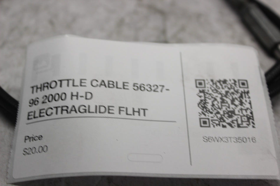 THROTTLE CABLE 56327-96 2000 H-D ELECTRAGLIDE FLHT