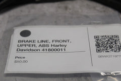 BRAKE LINE, FRONT, UPPER, ABS Harley Davidson 41800011