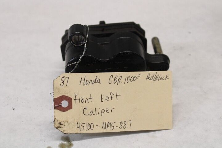 Front Left Caliper 45100-MM5-887 1987 Honda CBR1000F Hurricane