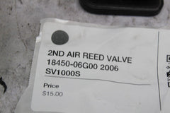 2ND AIR REED VALVE 18450-06G00 2006 SV1000S
