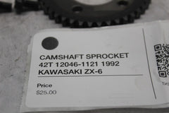 CAMSHAFT SPROCKET 42T 12046-1121 1992 KAWASAKI ZX-6