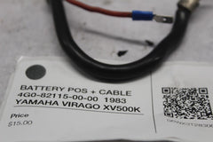 BATTERY POS + CABLE 4G0-82115-00-00  1983 YAMAHA VIRAGO XV500K