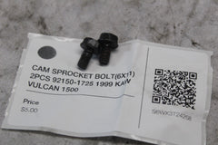 CAM SPROCKET BOLT(6X11) 2PCS 92150-1725 1999 KAW VULCAN 1500