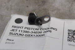 RIGHT PISTON COOLING JET 11390-34E00 2008 SUZUKI GSX1300R