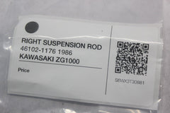 RIGHT SUSPENSION ROD 46102-1176 1986 KAWASAKI ZG1000