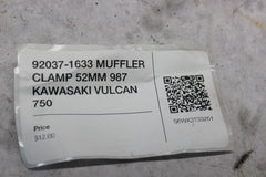 92037-1633 MUFFLER CLAMP 52MM 987 KAWASAKI VULCAN 750