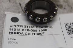 UPPER STEM BEARING 91015-KT8-005 1988 HONDA CBR1000F