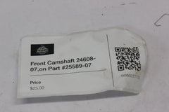 Front Camshaft 24608-07, on Part #25589-07 Harley Davidson