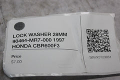 LOCK WASHER 28MM 90464-MR7-000 1997 HONDA CBR600F3