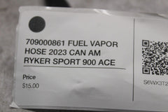 709000861 FUEL VAPOR HOSE 2023 CAN AM RYKER SPORT 900 ACE