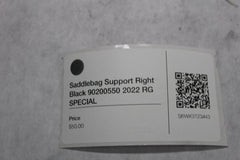 Saddlebag Support Right Black 90200550 2022 RG SPECIAL