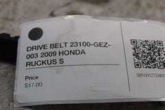 DRIVE BELT 23100-GEZ-003 2009 HONDA RUCKUS S