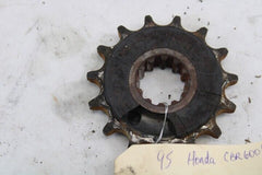 OEM Honda Motorcycle Drive Sprocket 15T 23801-MAL-600 1995 CBR600F3 White