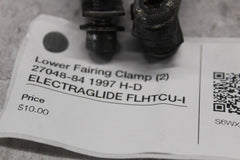 Lower Fairing Clamp (2) 27048-84 1997 H-D ELECTRAGLIDE FLHTCU-I