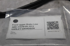 Front Upper Brake Line ABS 41679-09 2013 HARLEY-DAVIDSON