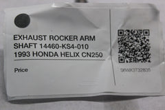 EXHAUST ROCKER ARM SHAFT 14460-KS4-010 1993 HONDA HELIX CN250