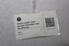 FRONT SKIRT VIVID BLACK 57000508A 2022 RG SPECIAL