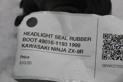 HEADLIGHT SEAL RUBBER BOOT 49016-1193 1999 KAWASAKI NINJA ZX-9R