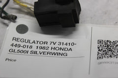 REGULATOR 7V 31410-449-018  1982 HONDA GL500I SILVERWING