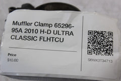 Muffler Clamp 65296-95A 2010 H-D ULTRA CLASSIC FLHTCU