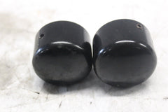 BLACK AXLE END CAP SET 2012 SPORTSTER XL1200