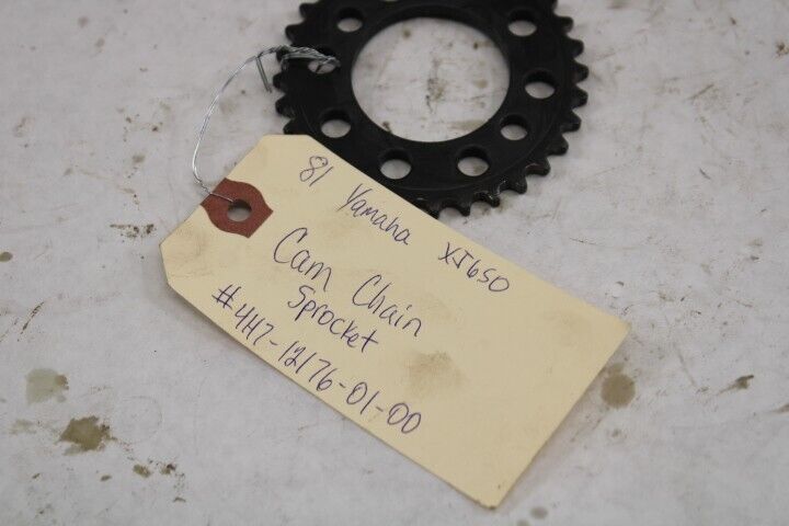 OEM Yamaha Motorcycle 1981 XJ650 Cam Chain Sprocket 4H7-12176-01