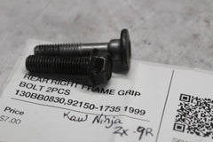 REAR RIGHT FRAME GRIP BOLT 2PCS 130BB0830,92150-1735 1999 KAW NINJA ZX-9R