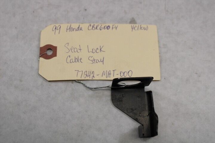 OEM Honda Motorcycle 1999 CBR600F4 Seat Lock Cable Stay 77242-MAT-000