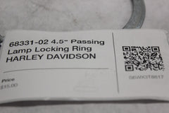 68331-02 4.5" Passing Lamp Locking Ring HARLEY DAVIDSON