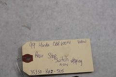 OEM Honda Motorcycle 1999 CBR600F4 Rear Stop Switch 35350-KAZ-505