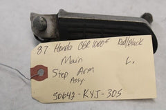 Main Step Arm LEFT 50642-KYJ-305 1987 Honda CBR1000F Hurricane