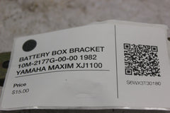 BATTERY BOX BRACKET 10M-2177G-00-00 1982 YAMAHA MAXIM XJ1100