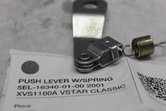 PUSH LEVER W/SPRING 5EL-16340-01-00 2001 XVS1100A VSTAR CLASSIC